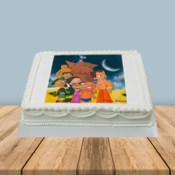 Amazing Chota Bheem Photo Cake