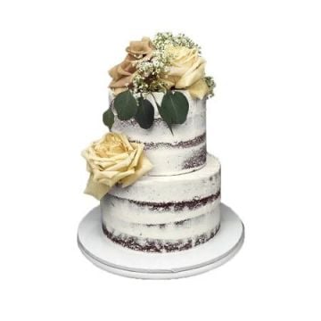 Eggless Black Forest Wedding Cake 2 Kg