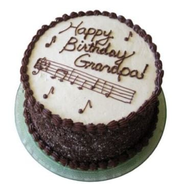 Eggless Grandad Chocolate Cake Half Kg