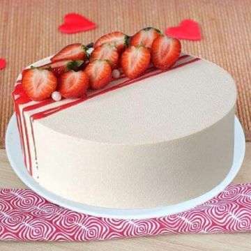 Delectable Strawberry Cake 1 Kgs