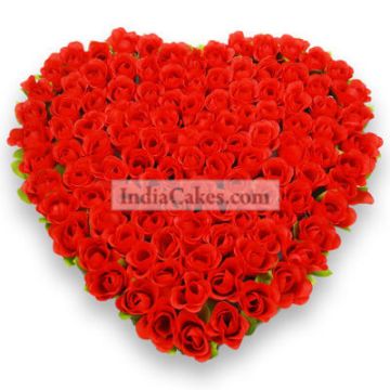 100 Heart Roses Bond Of Love