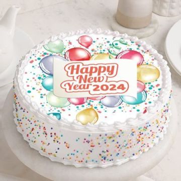 Sparkle Happy New Year Cake