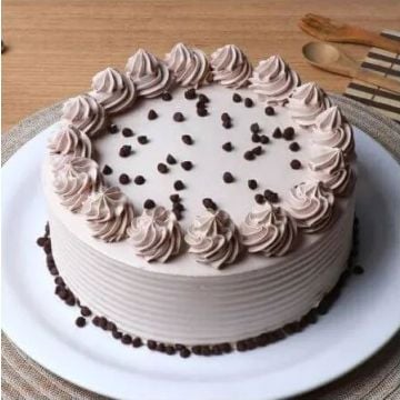 Eggless Tempting Coffee Cream Cake Half Kg