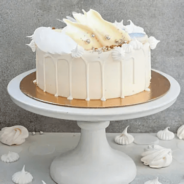 White Forest Cream Cake Half Kgs