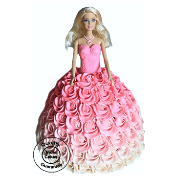 Barbie Doll Cake_1