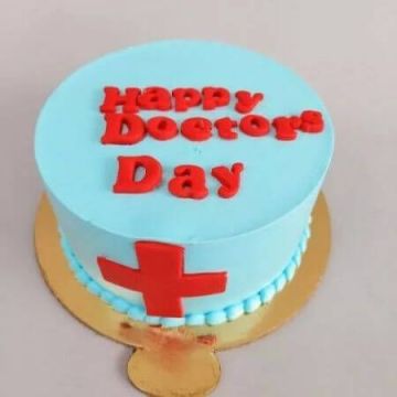 Doctors Day Fondant Cake 1 Kg