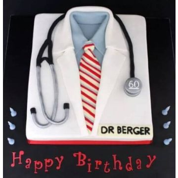 Happy Birthday Doctor Cake 2 Kg