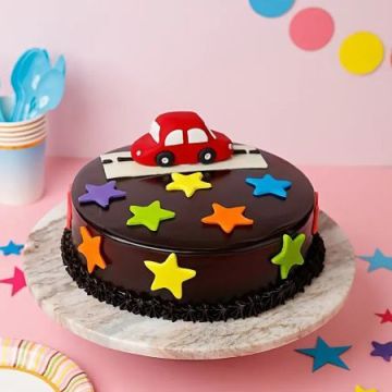 Kids Special Car Theme Cake 1 Kg