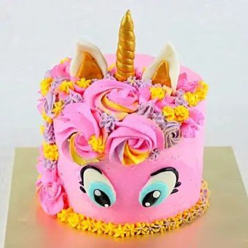 Pink Unicorn Chocolate Cake 1 Kg