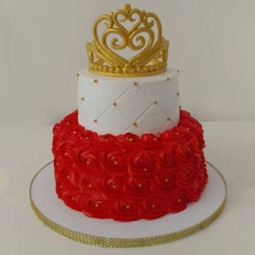 Queen Crown Wedding Cake 3 Kg