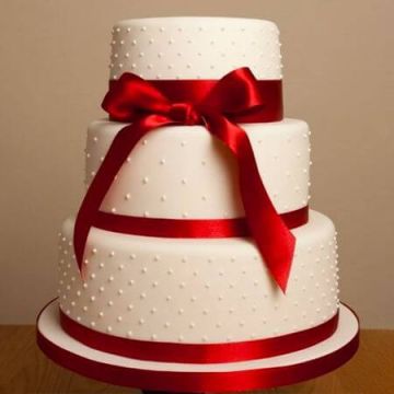 Royal Wedding Fondant Cake 4 Kg