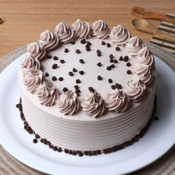 Tempting Coffee Cream Cake Half Kg