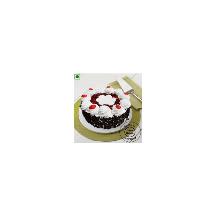 Eggless Half Kg Special Black Forest Cake