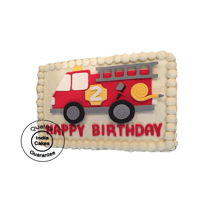 Fire Truck Cake_4