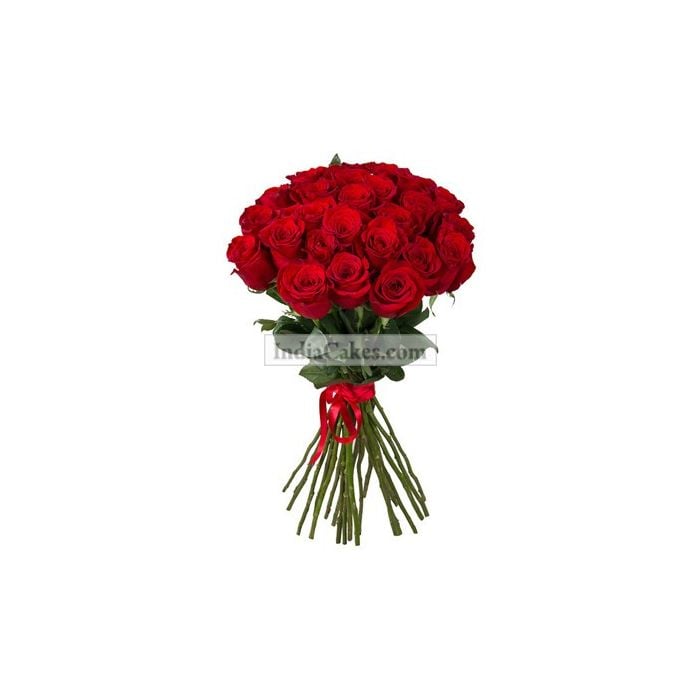 30 Red Roses Bunch