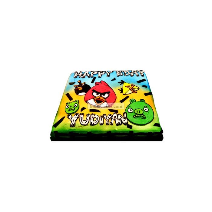 3 Kg Angry Birds Cake 