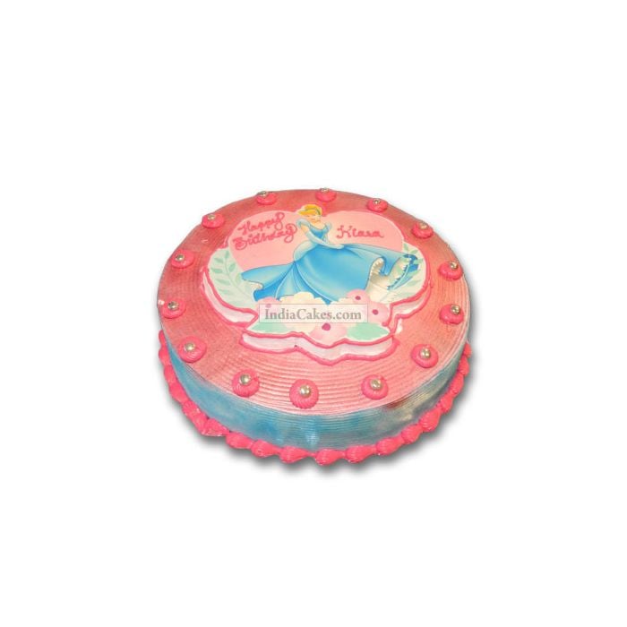 Fondant Cinderella Cake One Kilogram