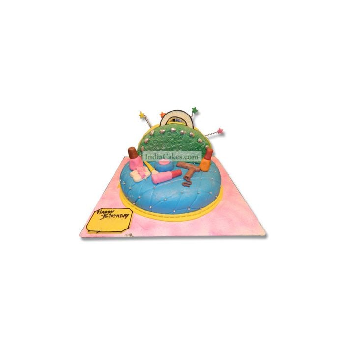 3 Kg Girl Accessories Cake 