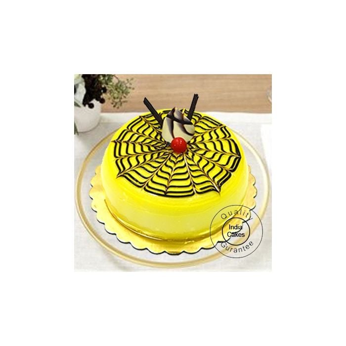 1 Kg Pineapple Dome Cake Pune