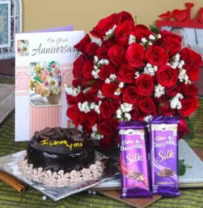  Cakes - Flowers - Chocolates